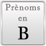 Prénom pour animaux commençant par la lettre B