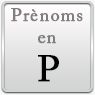 Prénom pour animaux commençant par la lettre P